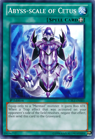 Abyss-scale of Cetus [CBLZ-EN061] Common - Card Brawlers | Quebec | Canada | Yu-Gi-Oh!