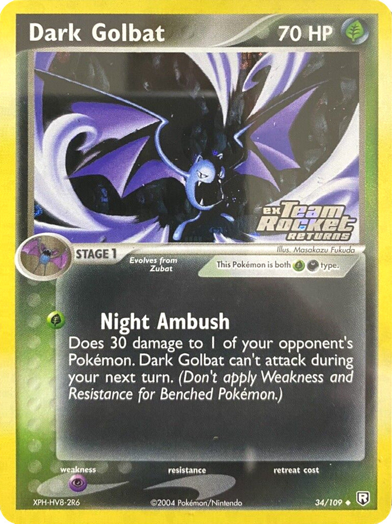 Dark Golbat (34/109) (Stamped) [EX: Team Rocket Returns] - Card Brawlers | Quebec | Canada | Yu-Gi-Oh!