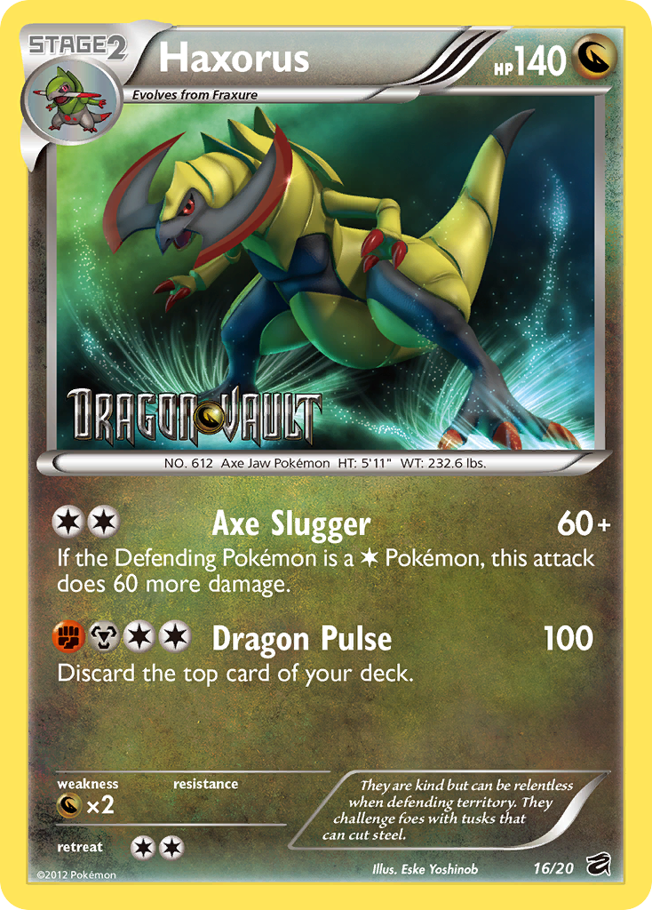 Haxorus (16/20) [Black & White: Dragon Vault] - Card Brawlers | Quebec | Canada | Yu-Gi-Oh!
