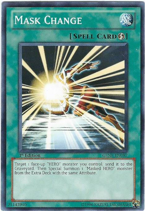 Mask Change [GENF-EN097] Common - Card Brawlers | Quebec | Canada | Yu-Gi-Oh!