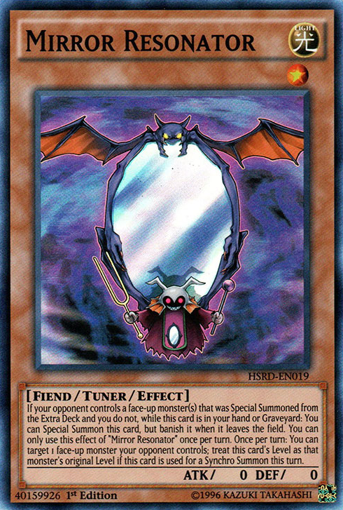 Mirror Resonator [HSRD-EN019] Super Rare - Card Brawlers | Quebec | Canada | Yu-Gi-Oh!