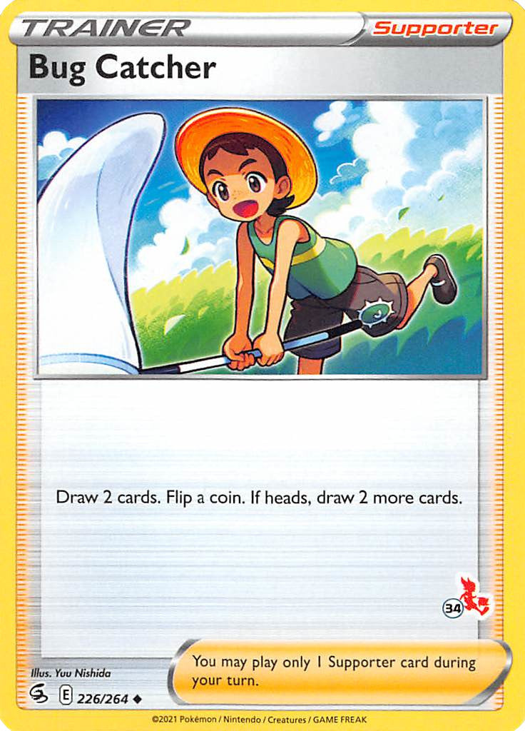 Bug Catcher (226/264) (Cinderace Stamp #34) [Battle Academy 2022] - Card Brawlers | Quebec | Canada | Yu-Gi-Oh!