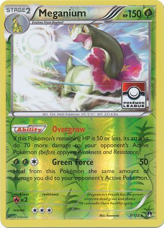 Meganium (3/122) (League Promo) [XY: BREAKpoint] - Card Brawlers | Quebec | Canada | Yu-Gi-Oh!