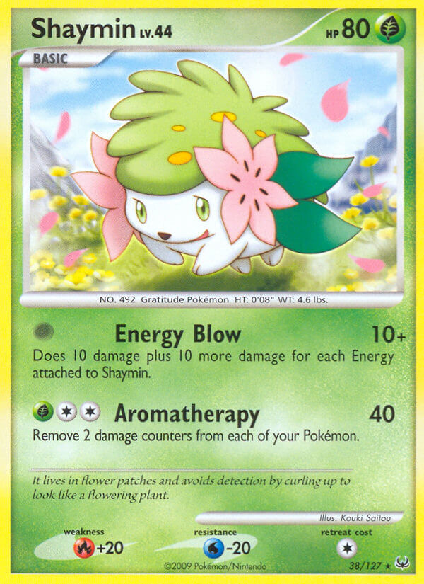 Shaymin (38/127) (Theme Deck Exclusive) [Platinum: Base Set] - Card Brawlers | Quebec | Canada | Yu-Gi-Oh!