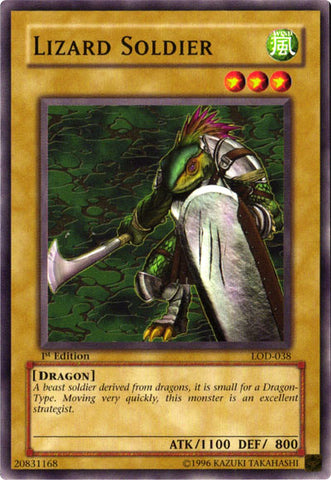 Lizard Soldier [LOD-038] Common - Yu-Gi-Oh! - Card Brawlers | Quebec | Canada |