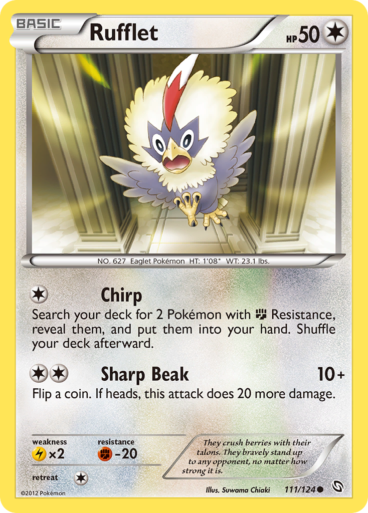 Rufflet (111/124) [Black & White: Dragons Exalted] - Card Brawlers | Quebec | Canada | Yu-Gi-Oh!