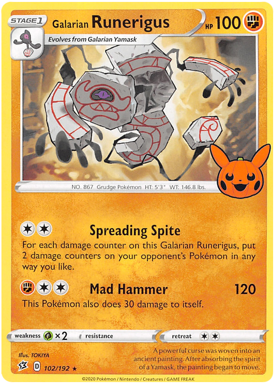 Galarian Runerigus (102/192) [Trick or Trade 2023] - Card Brawlers | Quebec | Canada | Yu-Gi-Oh!