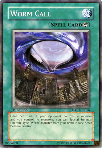 Worm Call [TSHD-EN056] Common - Card Brawlers | Quebec | Canada | Yu-Gi-Oh!