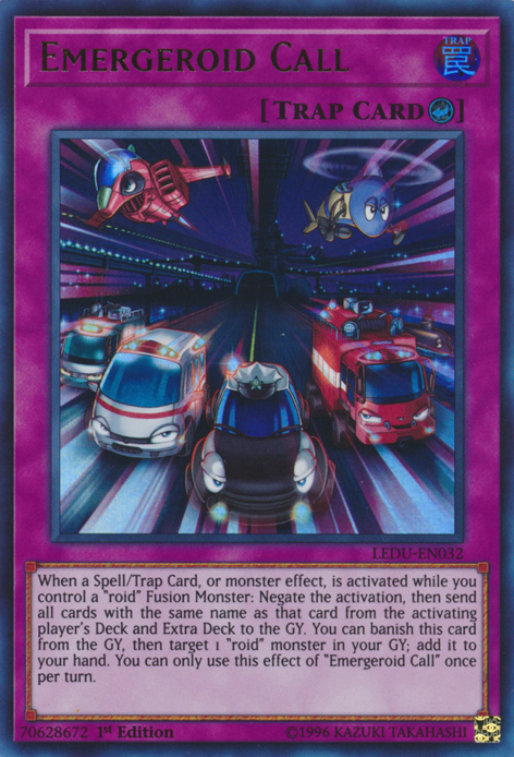 Emergeroid Call [LEDU-EN032] Ultra Rare - Yu-Gi-Oh! - Card Brawlers | Quebec | Canada |