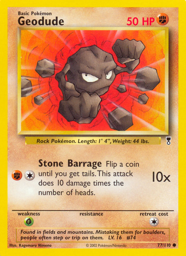 Geodude (77/110) [Legendary Collection] - Card Brawlers | Quebec | Canada | Yu-Gi-Oh!