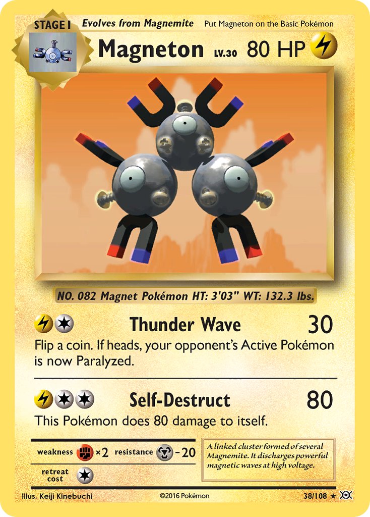 Magneton (38/108) (Theme Deck Exclusive) [XY: Evolutions] - Card Brawlers | Quebec | Canada | Yu-Gi-Oh!