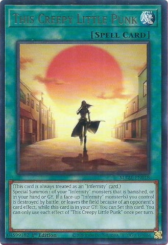 This Creepy Little Punk [MAZE-EN018] Rare - Card Brawlers | Quebec | Canada | Yu-Gi-Oh!