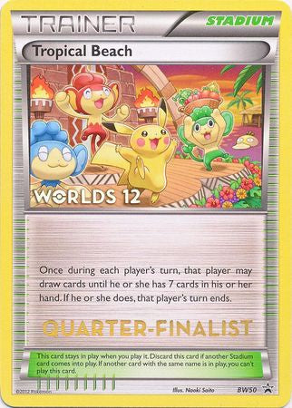 Tropical Beach (BW50) (Quarter Finalist) [Black & White: Black Star Promos] - Card Brawlers | Quebec | Canada | Yu-Gi-Oh!