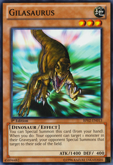 Gilasaurus [BP02-EN013] Common - Card Brawlers | Quebec | Canada | Yu-Gi-Oh!