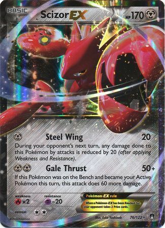 Scizor EX (76/122) (Jumbo Card) [XY: BREAKpoint] - Card Brawlers | Quebec | Canada | Yu-Gi-Oh!