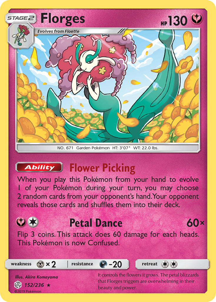 Florges (152/236) [Sun & Moon: Cosmic Eclipse] - Card Brawlers | Quebec | Canada | Yu-Gi-Oh!