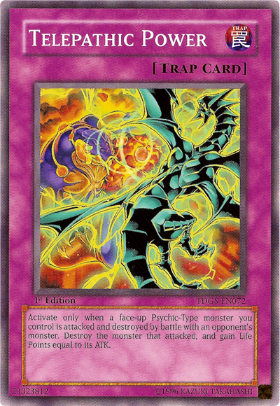 Telepathic Power [TDGS-EN072] Common - Card Brawlers | Quebec | Canada | Yu-Gi-Oh!