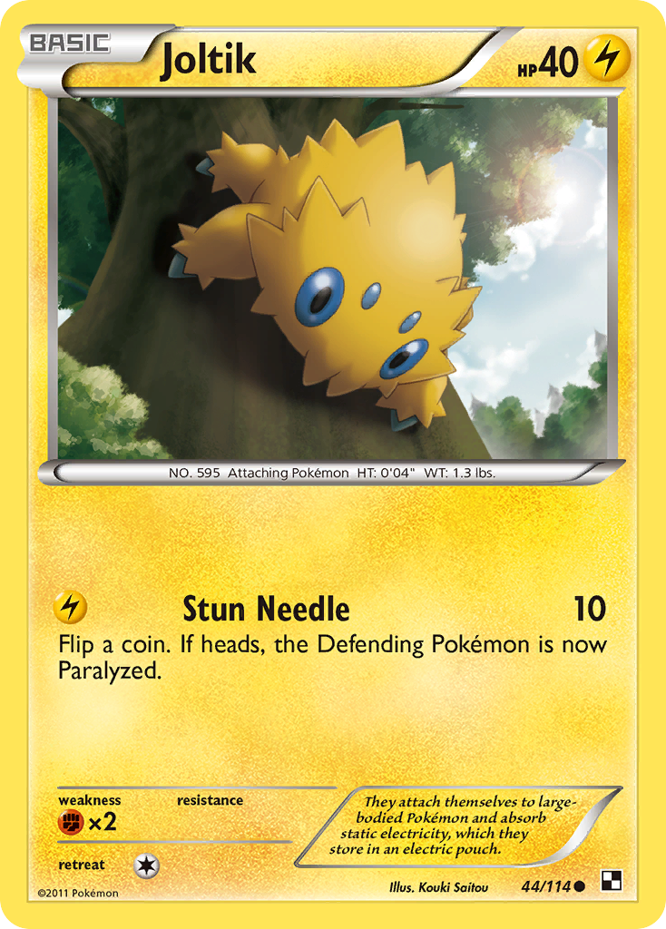 Joltik (44/114) [Black & White: Base Set] - Card Brawlers | Quebec | Canada | Yu-Gi-Oh!