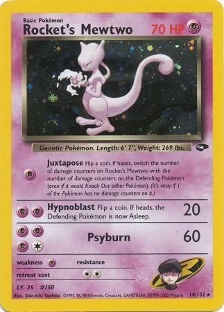 Rocket's Mewtwo (14/132) [Gym Challenge Unlimited] - Card Brawlers | Quebec | Canada | Yu-Gi-Oh!