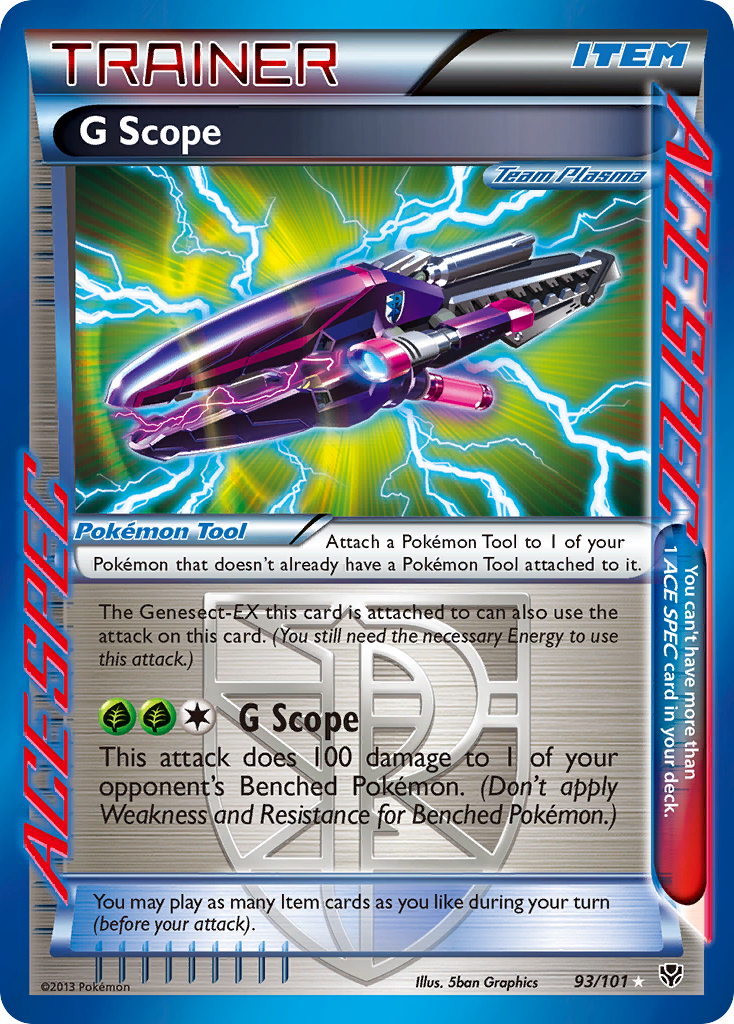 G Scope (93/101) [Black & White: Plasma Blast] - Card Brawlers | Quebec | Canada | Yu-Gi-Oh!