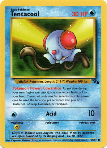 Tentacool (56/62) [Fossil Unlimited] - Card Brawlers | Quebec | Canada | Yu-Gi-Oh!