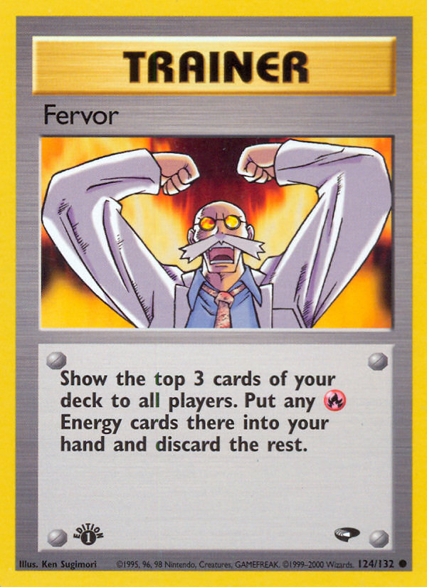 Fervor (124/132) [Gym Challenge 1st Edition] - Card Brawlers | Quebec | Canada | Yu-Gi-Oh!