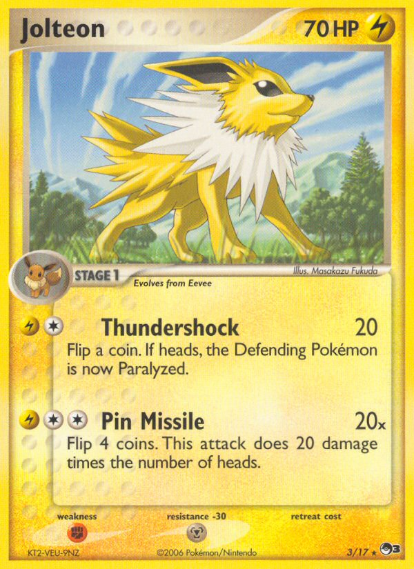 Jolteon (3/17) [POP Series 3] - Card Brawlers | Quebec | Canada | Yu-Gi-Oh!