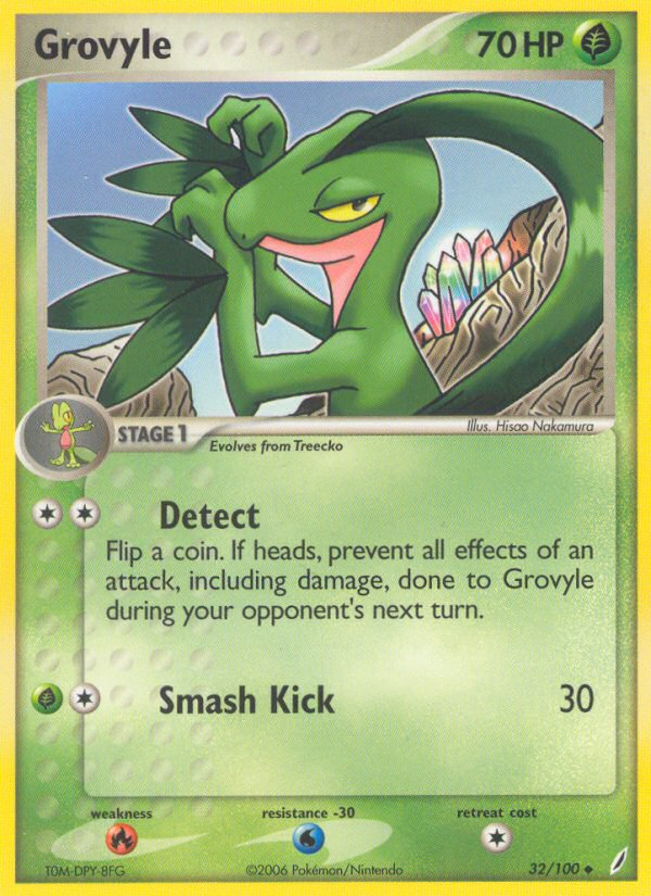 Grovyle (32/100) [EX: Crystal Guardians] - Card Brawlers | Quebec | Canada | Yu-Gi-Oh!
