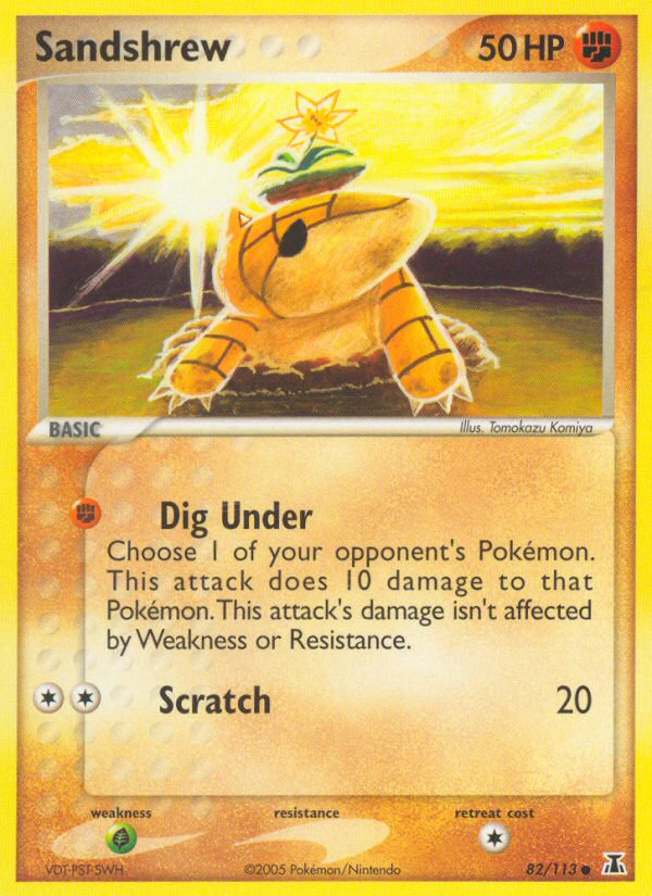 Sandshrew (82/113) [EX: Delta Species] - Card Brawlers | Quebec | Canada | Yu-Gi-Oh!