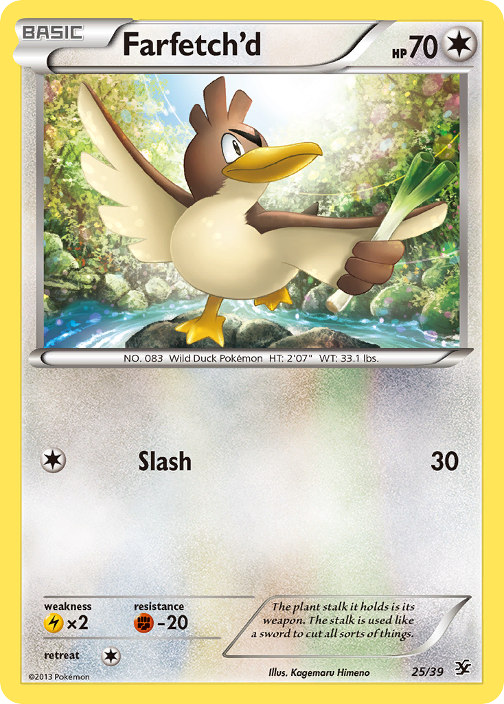 Farfetch'd (25/39) [XY: Kalos Starter Set] - Card Brawlers | Quebec | Canada | Yu-Gi-Oh!