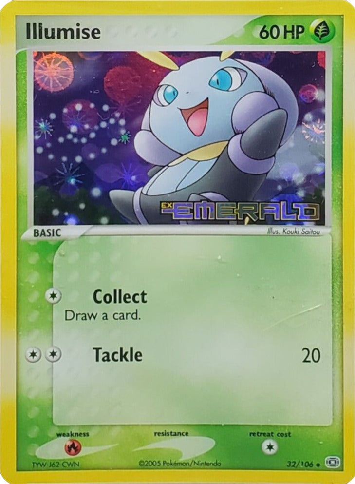 Illumise (32/106) (Stamped) [EX: Emerald] - Card Brawlers | Quebec | Canada | Yu-Gi-Oh!