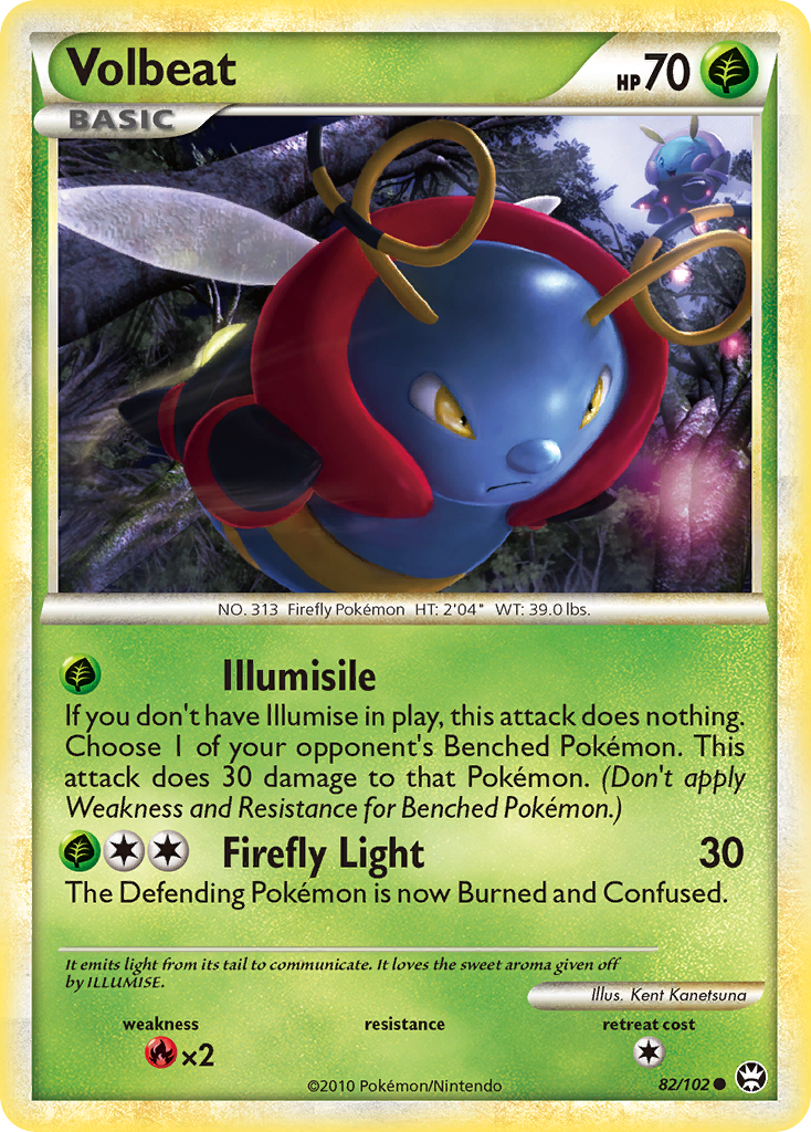 Volbeat (82/102) [HeartGold & SoulSilver: Triumphant] - Card Brawlers | Quebec | Canada | Yu-Gi-Oh!