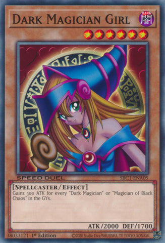 Dark Magician Girl [SBC1-ENA05] Common - Card Brawlers | Quebec | Canada | Yu-Gi-Oh!