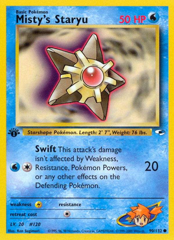 Misty's Staryu (90/132) [Gym Heroes 1st Edition] - Card Brawlers | Quebec | Canada | Yu-Gi-Oh!