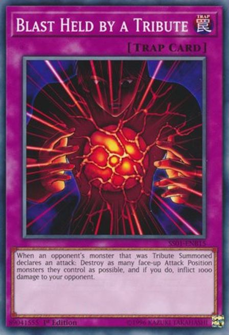 Blast Held by a Tribute [SS01-ENB15] Common - Card Brawlers | Quebec | Canada | Yu-Gi-Oh!