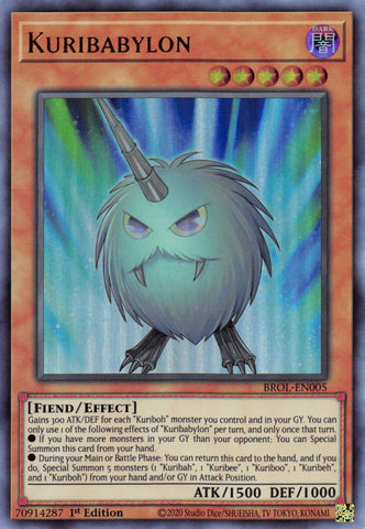 Kuribabylon [BROL-EN005] Ultra Rare - Card Brawlers | Quebec | Canada | Yu-Gi-Oh!