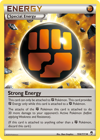 Strong Energy (104/111) [XY: Furious Fists] - Card Brawlers | Quebec | Canada | Yu-Gi-Oh!