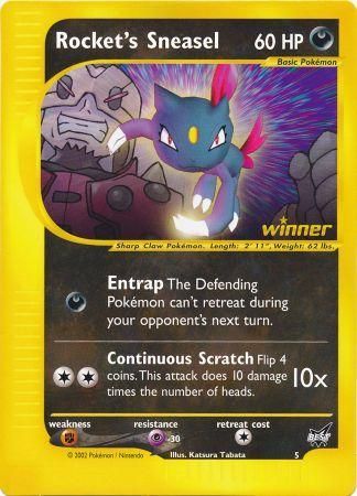 Rocket's Sneasel (5) (Jumbo Card) [Best of Promos] - Card Brawlers | Quebec | Canada | Yu-Gi-Oh!