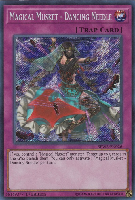 Magical Musket - Dancing Needle [SPWA-EN026] Secret Rare - Yu-Gi-Oh! - Card Brawlers | Quebec | Canada |