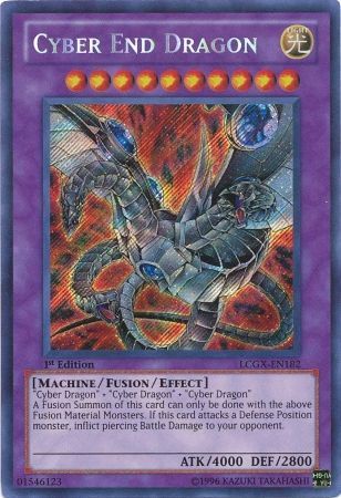 Cyber End Dragon (Alternate Art) [LCGX-EN182] Secret Rare - Yu-Gi-Oh! - Card Brawlers | Quebec | Canada |