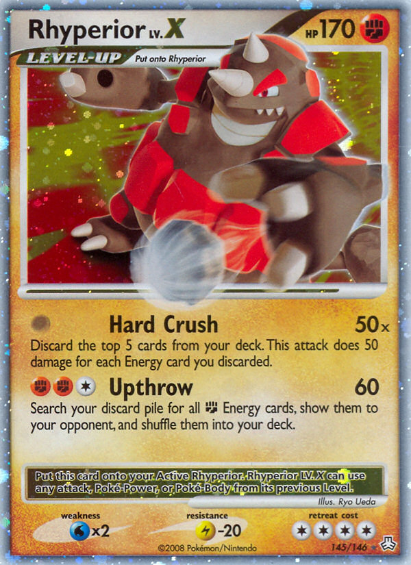 Rhyperior LV.X (145/146) [Diamond & Pearl: Legends Awakened] - Card Brawlers | Quebec | Canada | Yu-Gi-Oh!