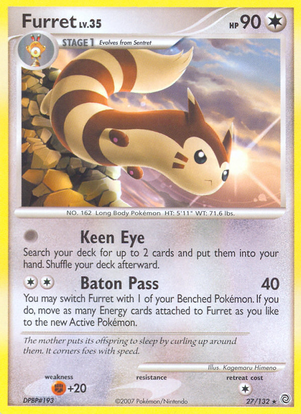 Furret (27/132) [Diamond & Pearl: Secret Wonders] - Card Brawlers | Quebec | Canada | Yu-Gi-Oh!