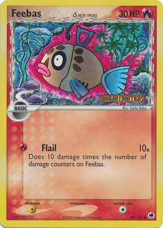 Feebas (49/101) (Delta Species) (Stamped) [EX: Dragon Frontiers] - Card Brawlers | Quebec | Canada | Yu-Gi-Oh!