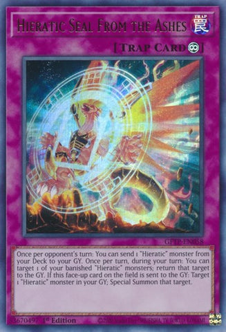Hieratic Seal from the Ashes [GFTP-EN058] Ultra Rare - Card Brawlers | Quebec | Canada | Yu-Gi-Oh!