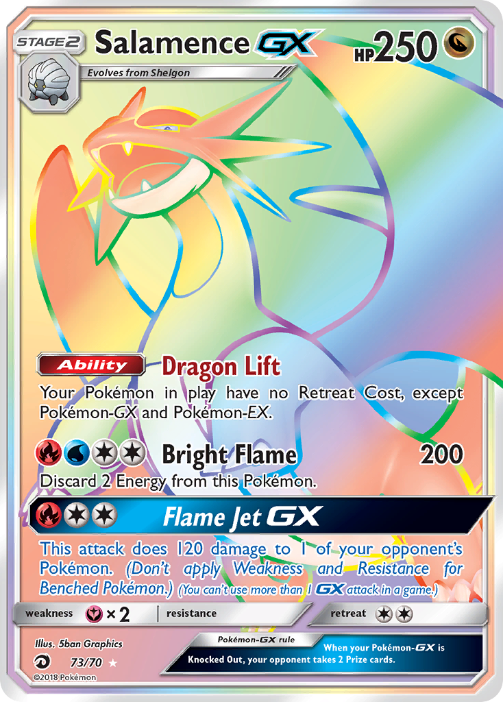 Salamence GX (73/70) [Sun & Moon: Dragon Majesty] - Card Brawlers | Quebec | Canada | Yu-Gi-Oh!