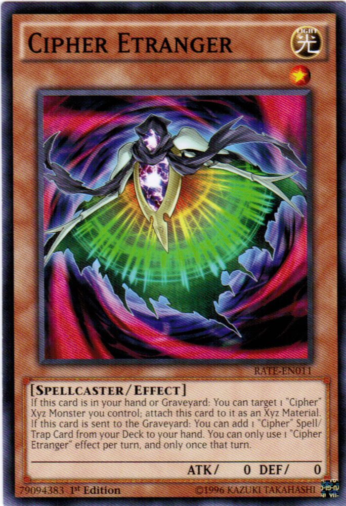 Cipher Etranger [RATE-EN011] Common - Yu-Gi-Oh! - Card Brawlers | Quebec | Canada |