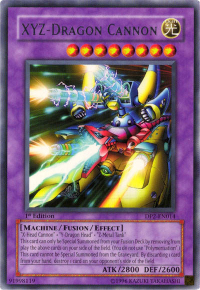 XYZ-Dragon Cannon [DP2-EN014] Rare - Yu-Gi-Oh! - Card Brawlers | Quebec | Canada |