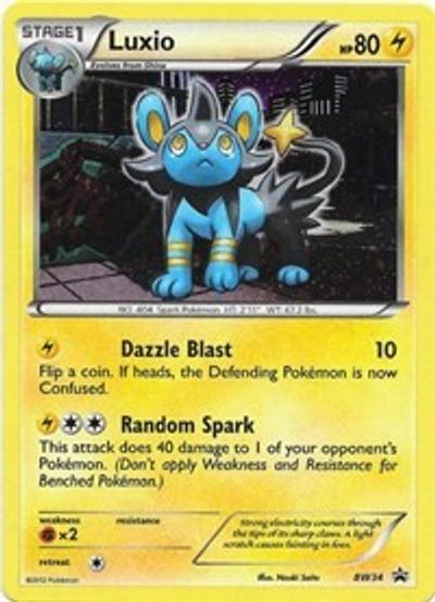 Luxio (BW34) (Cosmos Holo) [Black & White: Black Star Promos] - Card Brawlers | Quebec | Canada | Yu-Gi-Oh!