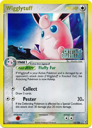 Wigglytuff (13/100) (Stamped) [EX: Crystal Guardians] - Card Brawlers | Quebec | Canada | Yu-Gi-Oh!