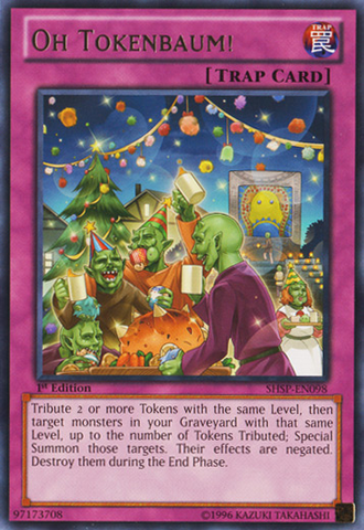 Oh Tokenbaum! [SHSP-EN098] Rare - Yu-Gi-Oh! - Card Brawlers | Quebec | Canada |